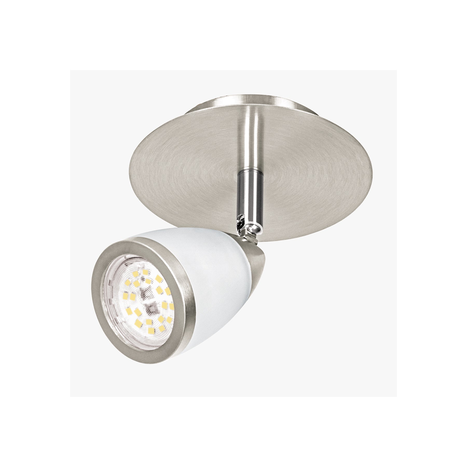 Luminario de sobreponer 1 spot base GU10, Verona, Volteck | SOB-311S | 49552
