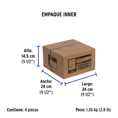 Luminario de sobreponer 1 spot base GU10, Verona, Volteck | SOB-311S | 49552