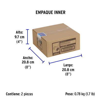 Cámara WiFi Tipo Bala 2MP, Volteck | CTV-21W | 49559