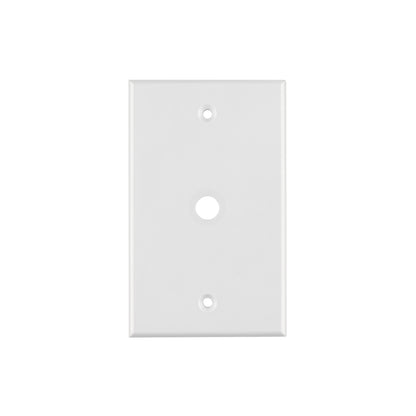 Placa de ABS pasacable, Standard, blanco, Volteck | PPAN-SB | 49711
