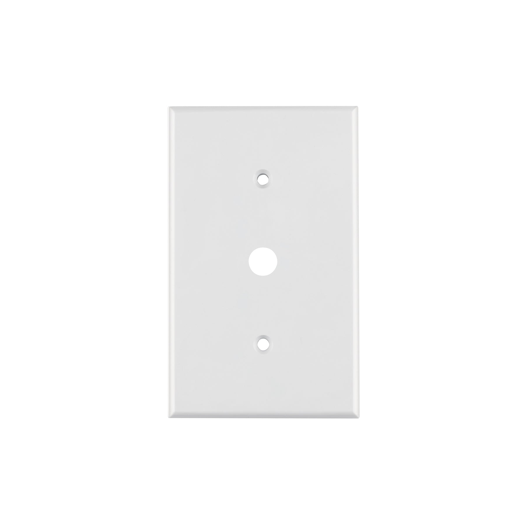 Placa de ABS para atenuador, Standard, blanco, Volteck | PPDI-SB | 49712