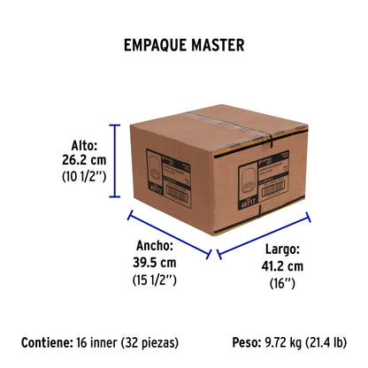 Luminario de sobreponer con spot dirigible, redondo, negro | SOB-401S | 49717