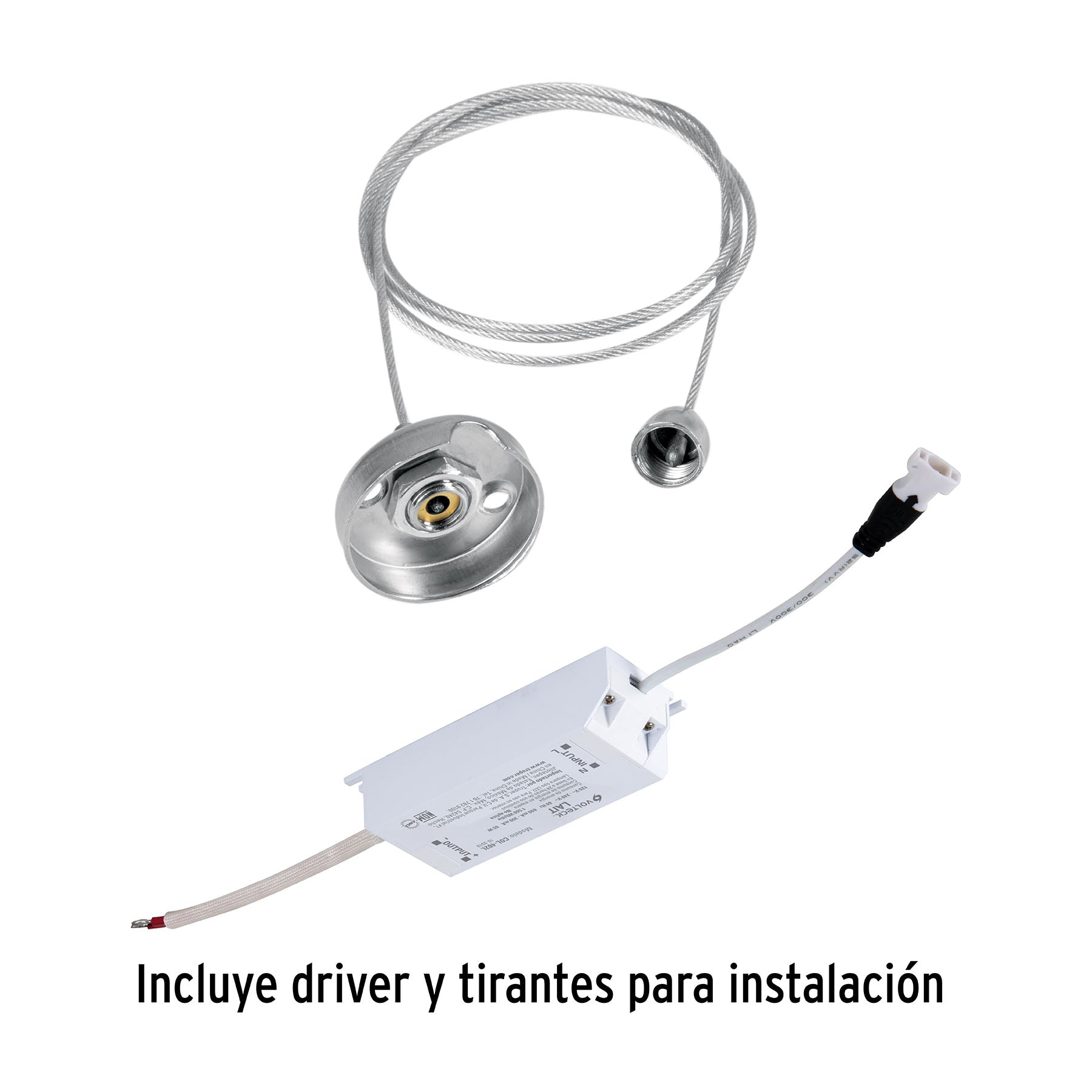 Panel delgado colgante de LED 65 W 60 x 120 cm luz neutra | COL-402LN | 49726