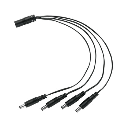 Cable Divisor de Energía tipo Pulpo 1 a 4 para CCTV, Volteck | CTV-14CP | 49788
