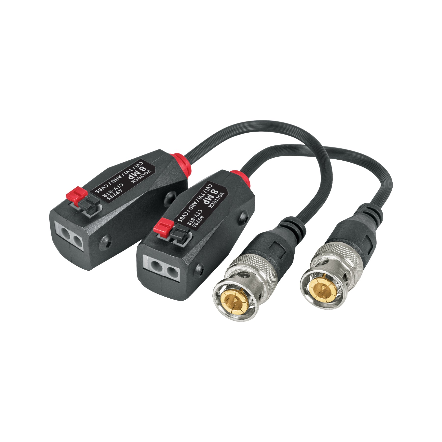 Par de Transceptores Pasivos Video Balun, hasta 8MP, Volteck | CTV-8TR | 49793