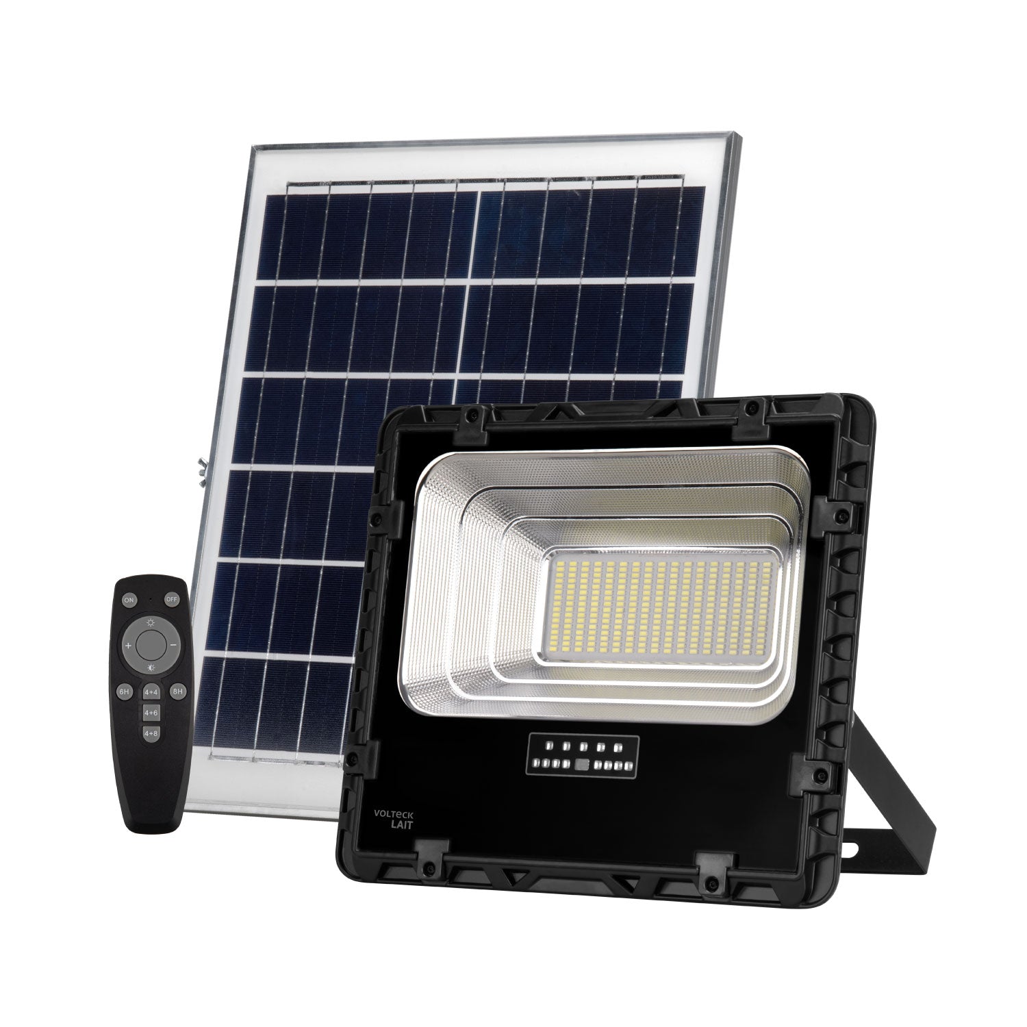 Reflector LED con panel solar 200W 6500K, VOLTECK | REF-506SL | 49837