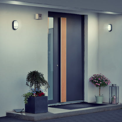 Arbotante decorativo de ABS, ovalado, lámpara no incluida | ARB-006S | 49864