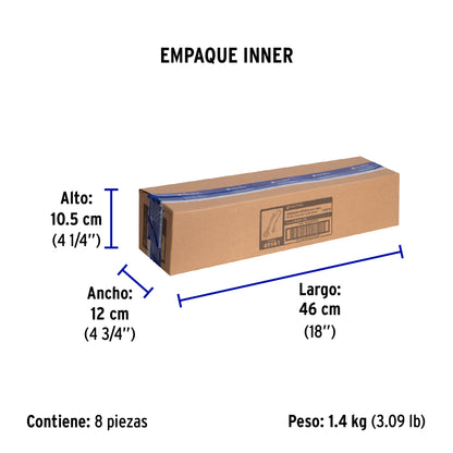 Calentador de inmersión p/agua #10 de 38 L, 1900 W, Volteck | CAGU-10 | 49981