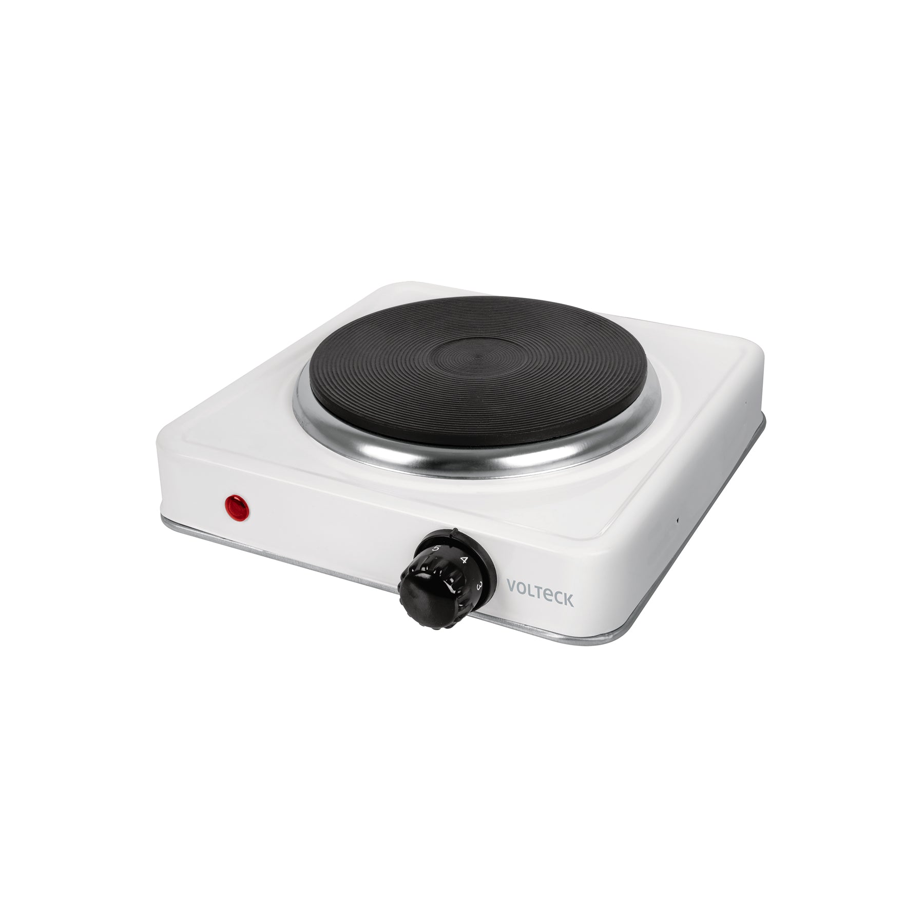 Parrilla eléctrica 1 quemador de disco, blanca, VOLTECK | PAEL-1CD | 49989