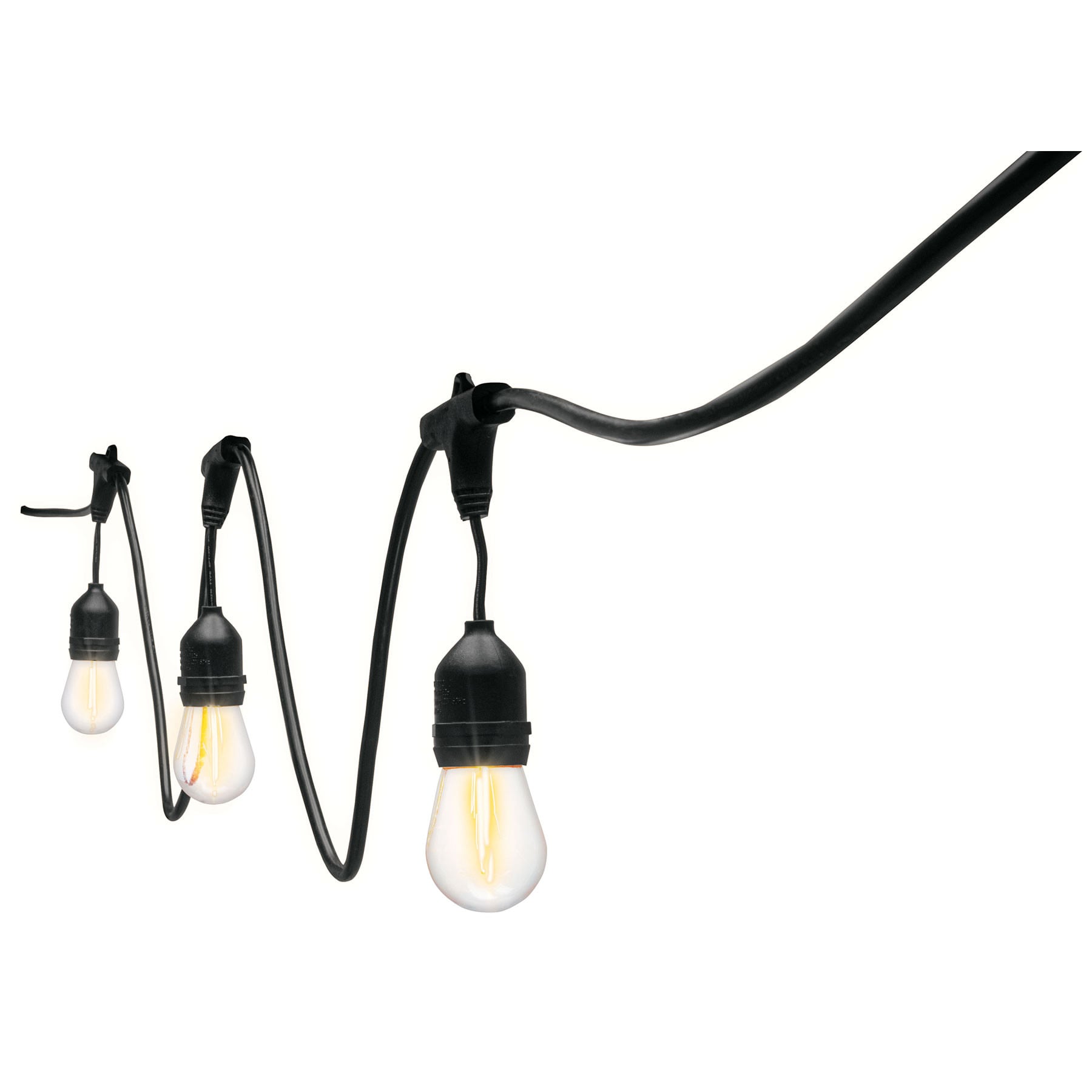 Serie de 7.3 m con 12 luces de LED para exterior, Volteck | SL-7L | 49992