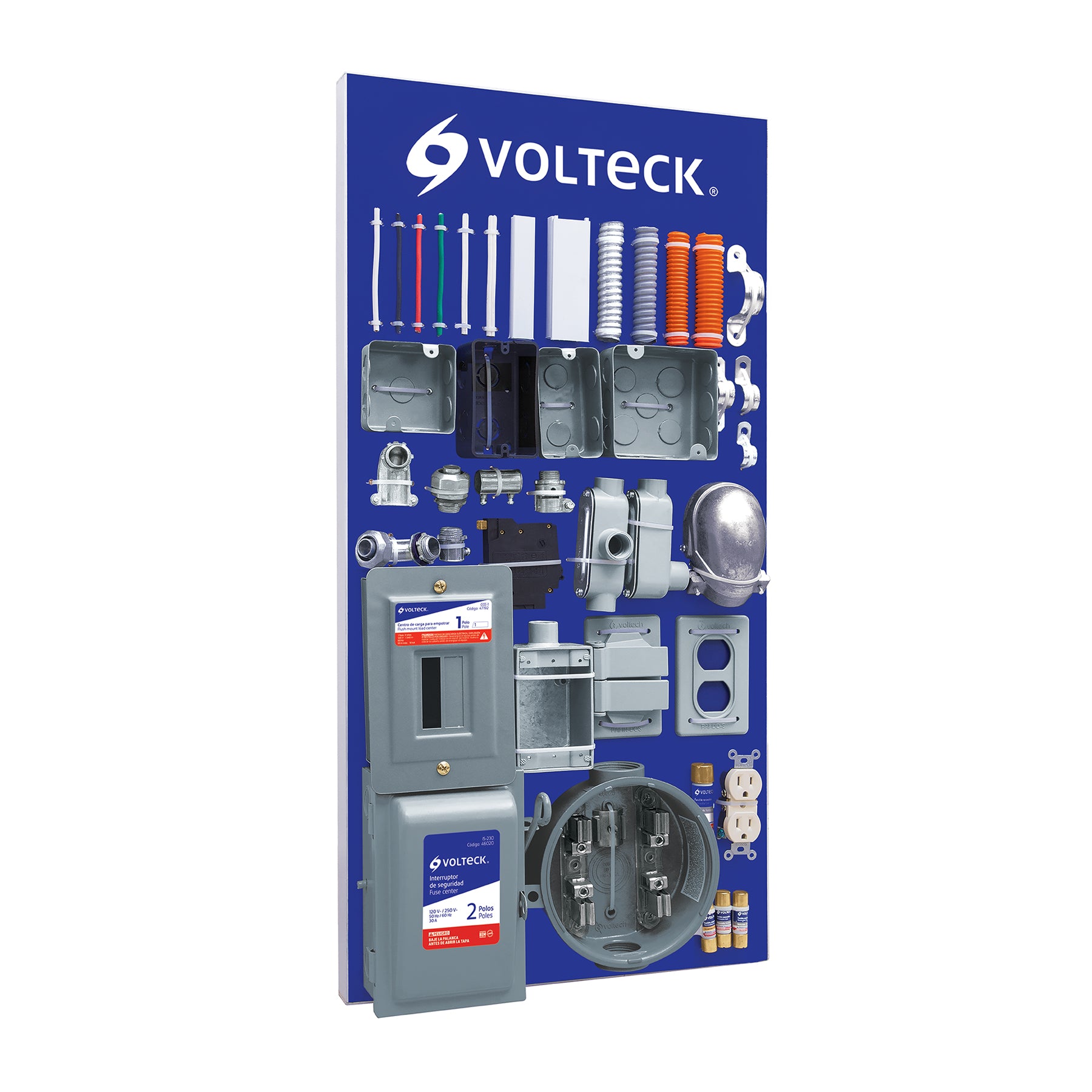 Exhibidor de conexiones Volteck | EX-COX-VK | 55884