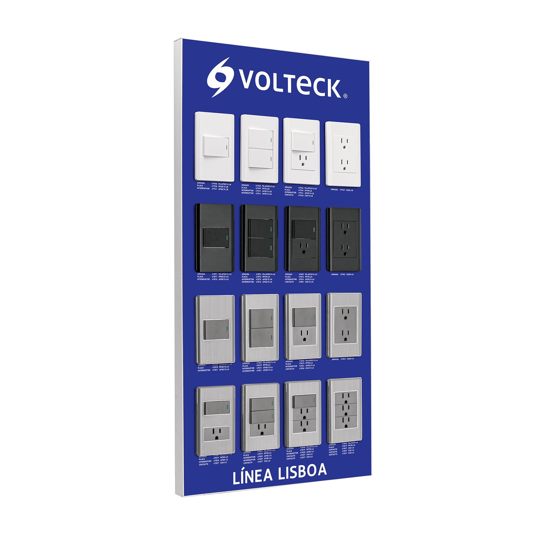 Exhibidor línea Lisboa, Volteck | EX-LB-VK | 56019