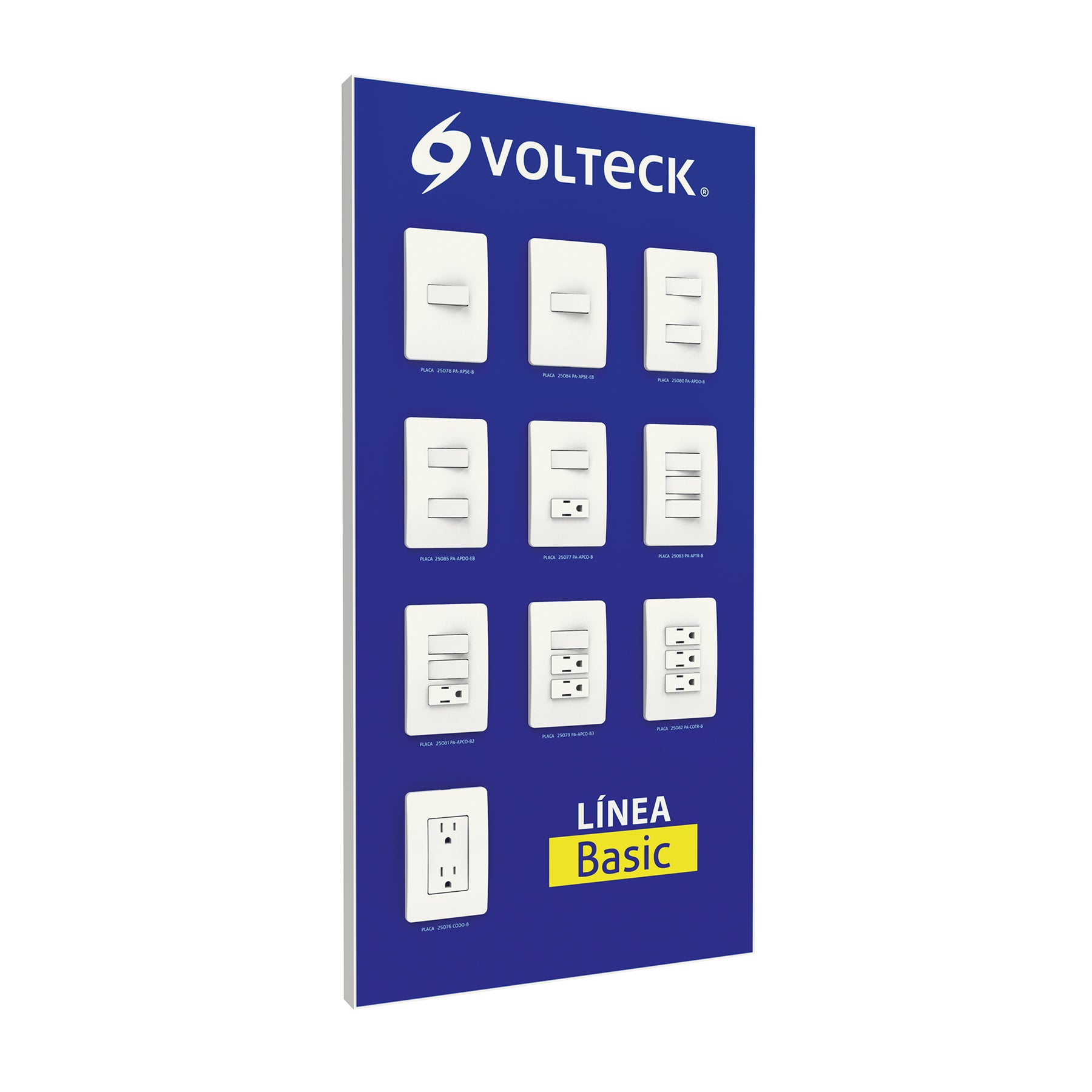 Exhibidor de Línea Basic armada, Volteck | EX-BA-VK | 57026