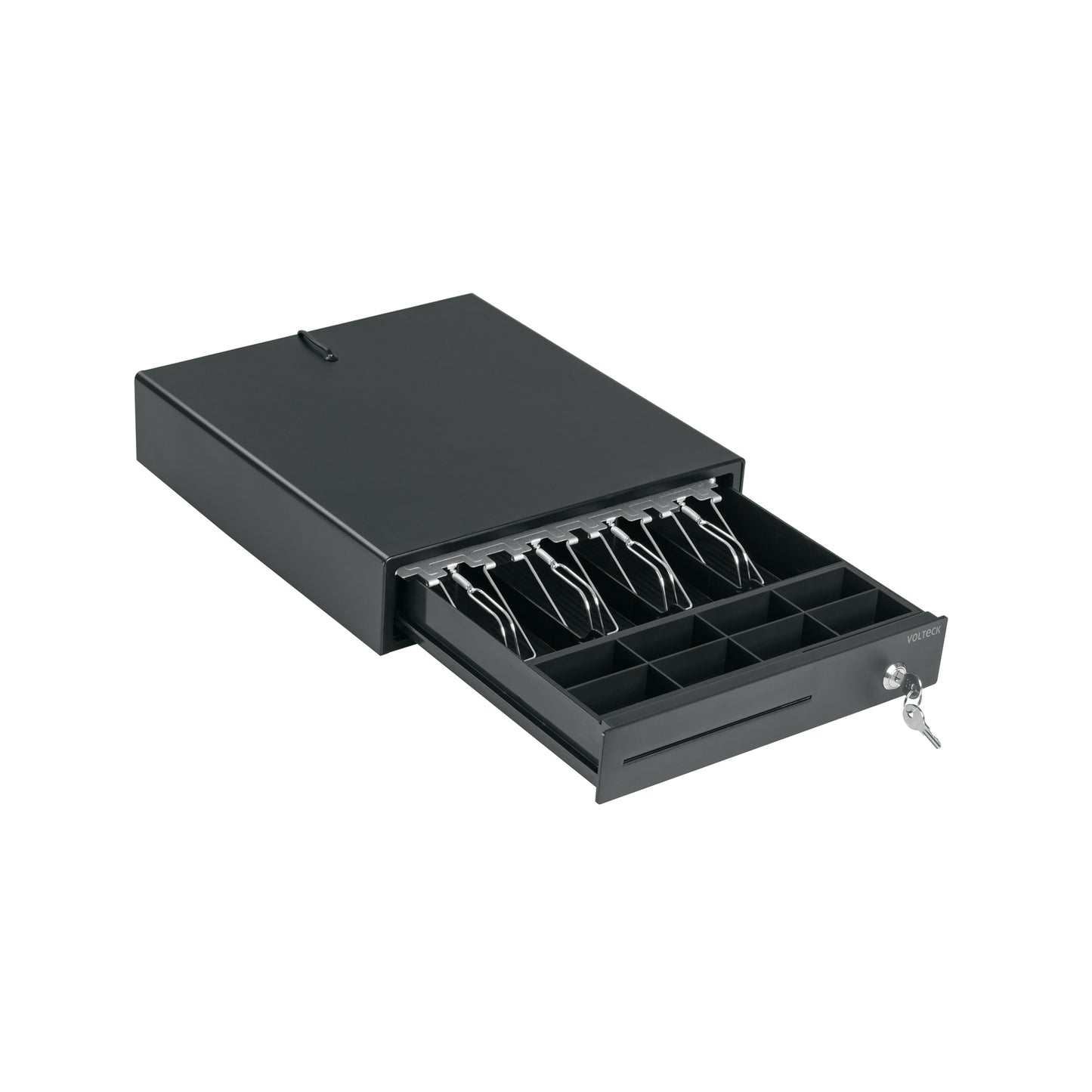 Cajón de dinero para 4 billetes y 8 monedas, VOLTECK | PDV-48C | 43942