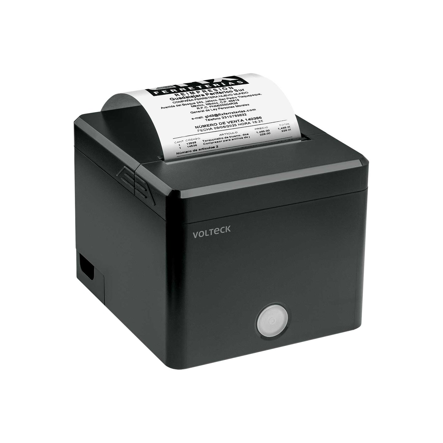 Impresora de tickets 58/80mm, USB+BT, autocorte, VOLTECK | PDV-80I | 43945